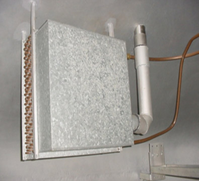 Old Chiller installed insideAccelerator tank Old Chiller installed insideAccelerator tank