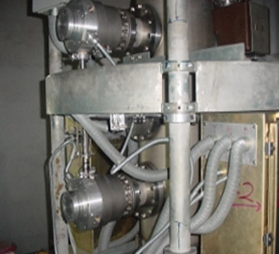 Turbo molecular pumps of gas strippe Turbo molecular pumps of gas strippe