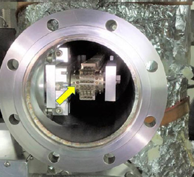 Post Acceleration Foil Stripper assembly Post Acceleration Foil Stripper assembly